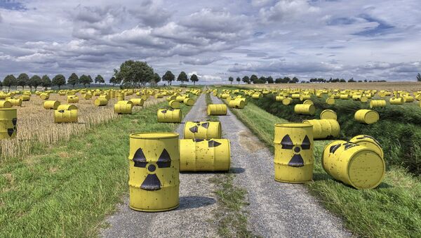 Residuos radiactivos (imagen referencial) - Sputnik Mundo