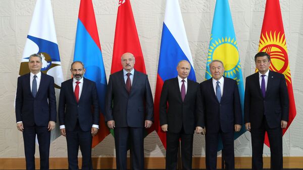 Los líderes de la UEE - Sputnik Mundo
