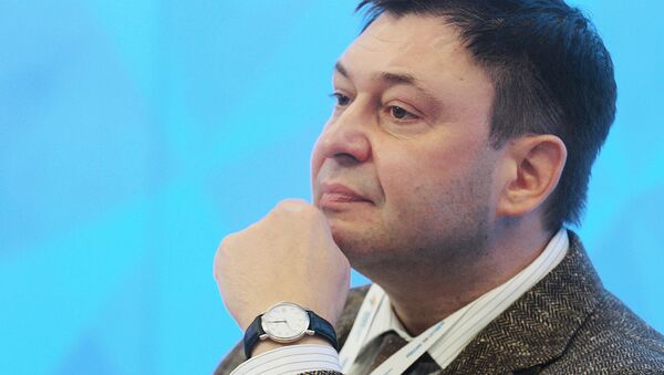Kiril Vishinski, jefe del portal de noticias RIA Novosti Ukraina - Sputnik Mundo