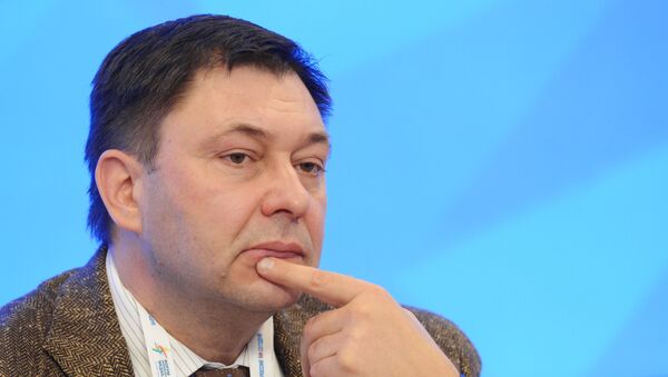Kiril Vishinski, el jefe del portal de noticias RIA Novosti Ukraina - Sputnik Mundo