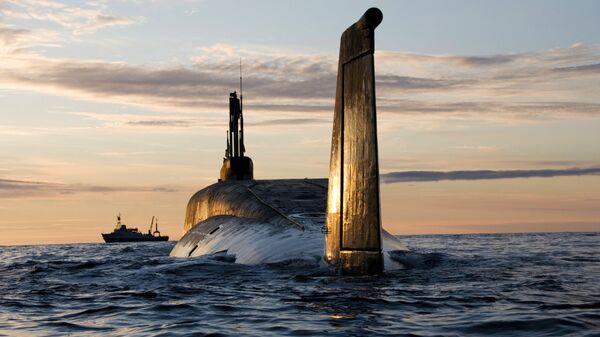 Submarino estratégico nuclear ruso del proyecto Boréi - Sputnik Mundo