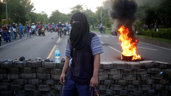 Protestas en Nicaragua (Archivo) - Sputnik Mundo