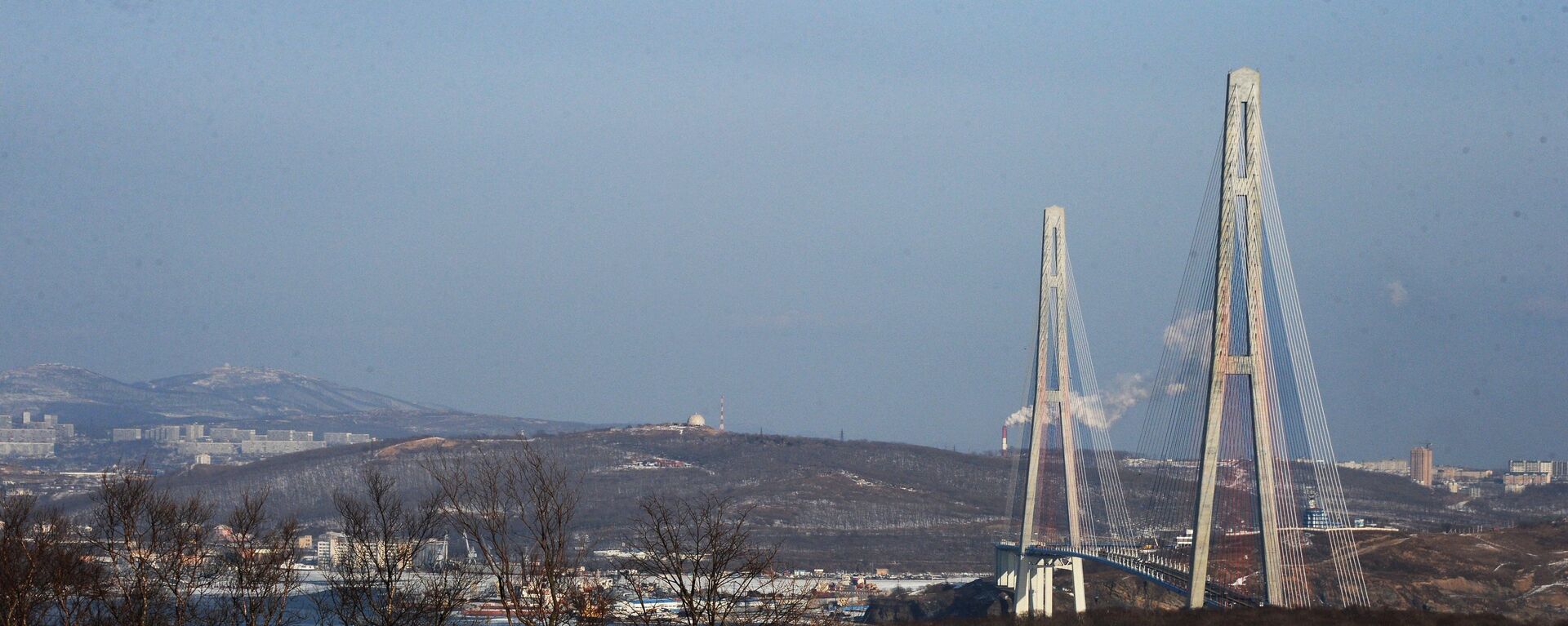 El puente Russki en la ciudad de Vladivostok - Sputnik Mundo, 1920, 03.09.2021