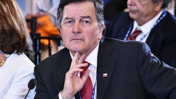 Roberto Ampuero, el ministro de Exteriores de Chile - Sputnik Mundo