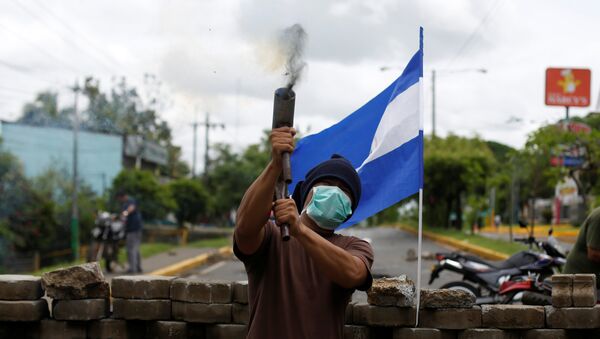 Protestas en Nicaragua (archivo) - Sputnik Mundo