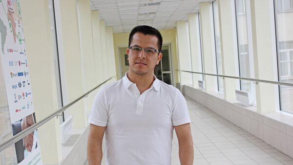 Joselito Murillo Pérez, estudiante de maestría de la SPbPU - Sputnik Mundo