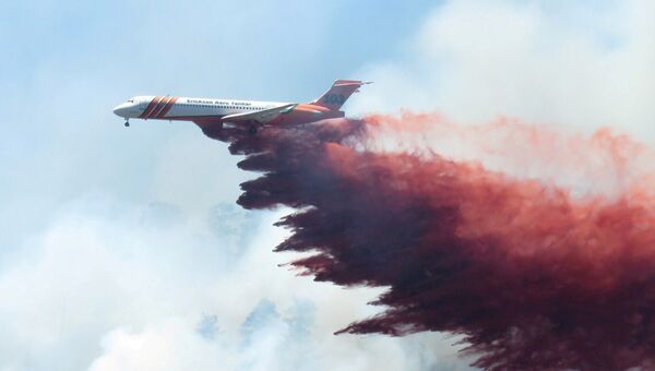 Extinción del incendio forestal en Colorado - Sputnik Mundo