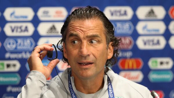 Juan Antonio Pizzi, entrenador de la selección saudí de fútbol - Sputnik Mundo