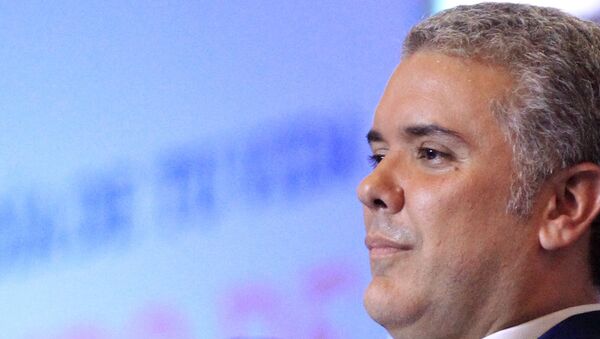 Iván Duque, presidente electo de Colombia - Sputnik Mundo