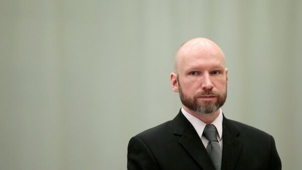 Anders Breivik, autor de los ataques terroristas que causaron 77 muertos en Oslo y Utoya en 2011 - Sputnik Mundo