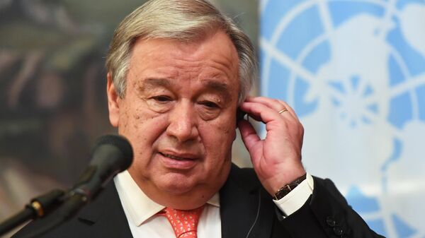Antonio Guterres, secretario general de la ONU - Sputnik Mundo