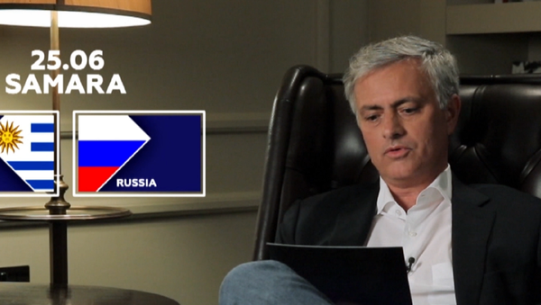 Mourinho: La batalla Rusia-Uruguay puede ser un gran partido - Sputnik Mundo