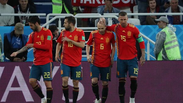 Los jugadores de la selección española en el Mundial de Rusia 2018 - Sputnik Mundo
