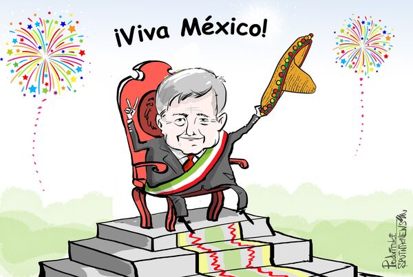 México opta por un futuro de izquierda con la elección del nuevo presidente México opta por un futuro de izquierda con la elección del nuevo presidente - Sputnik Mundo