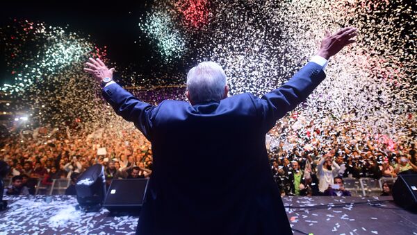 Andrés Manuel López Obrador, el presidente electo de México - Sputnik Mundo