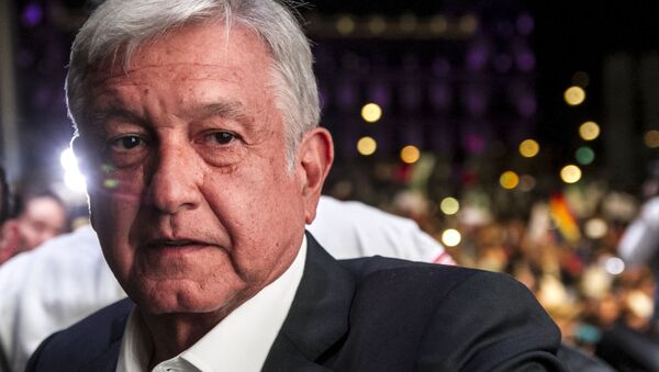 Retrato de AMLO, próximo presidente de México - Sputnik Mundo