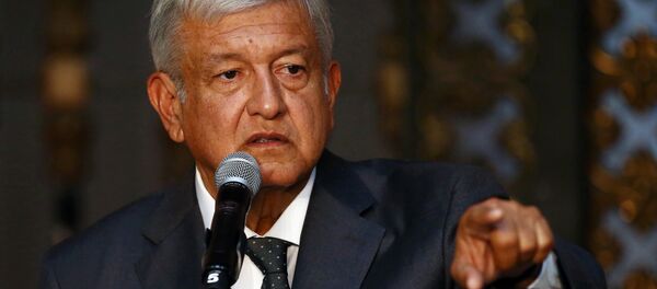 Andrés Manuel López Obrador, presidente electo de México Andrés Manuel López Obrador, presidente electo de México - Sputnik Mundo