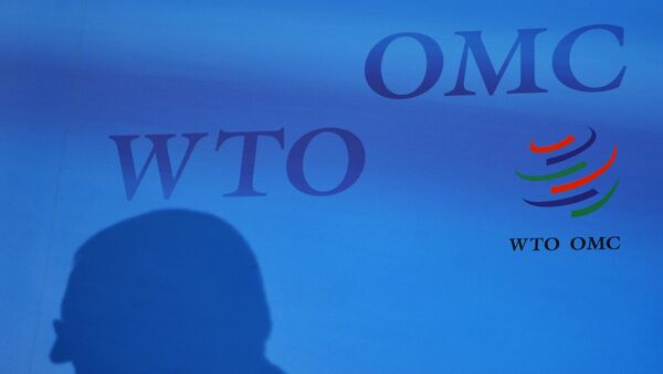 El logo de la OMC - Sputnik Mundo