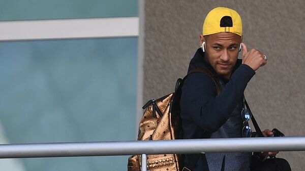 Neymar, el delantero de la selección de Brasil - Sputnik Mundo