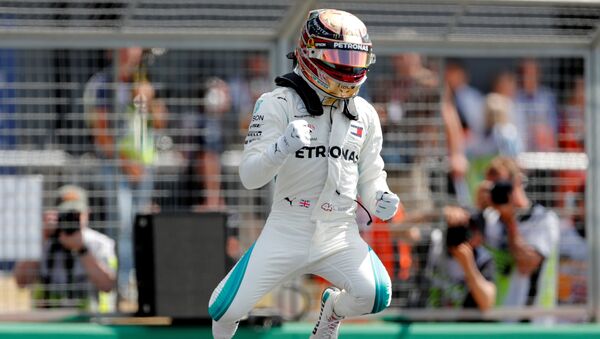 Lewis Hamilton, piloto británico de Fórmula 1 - Sputnik Mundo