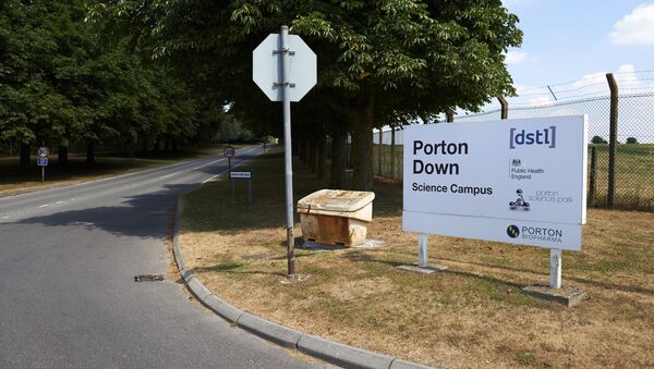 El laboratorio de Porton Down, Reino Unido - Sputnik Mundo