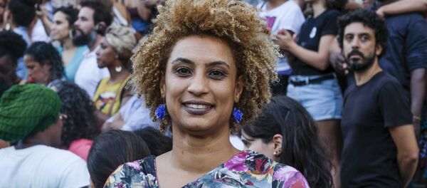 Marielle Franco, la concejal de Río de Janeiro por el partido Socialismo y Libertad asesinada el 14 de marzo de 2018 Marielle Franco, la concejal de Río de Janeiro por el partido Socialismo y Libertad asesinada el 14 de marzo de 2018 - Sputnik Mundo