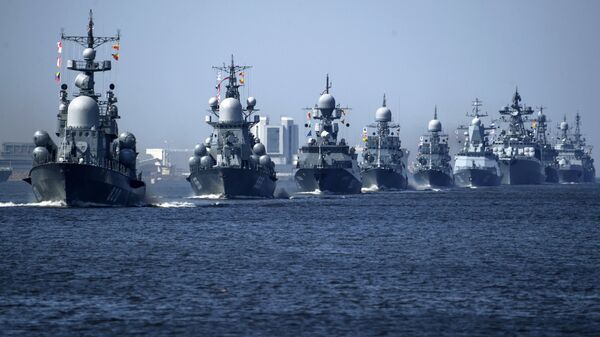 Los buques de guerra de la Armada de Rusia - Sputnik Mundo
