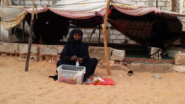 Shada, de 38 años, una criada y pastora de ovejas y de camellos de Mauritania - Sputnik Mundo