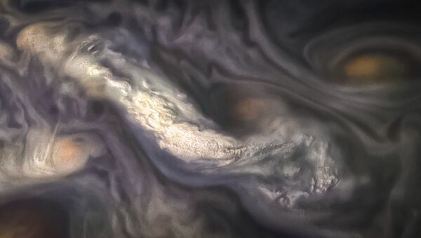 Nubes jovianas en Júpiter - Sputnik Mundo