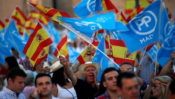 Partidarios del Partido Popular en España (archivo) - Sputnik Mundo