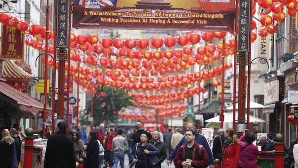 El barrio de Chinatown, en Londres - Sputnik Mundo