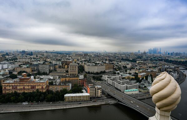Tradición y modernidad: así es Moscú a vista de pájaro - Sputnik Mundo