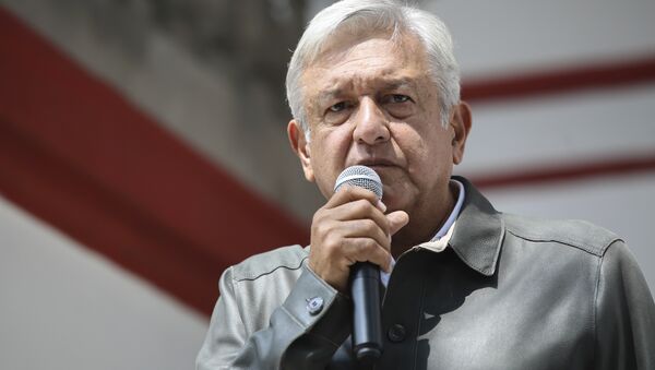 Andrés Manuel López Obrador, político mexicano, presenta su Plan de Austeridad Republicana, México, 14 de julio de 2018 - Sputnik Mundo
