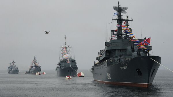 Los buques de la Flota del Báltico de Rusia - Sputnik Mundo