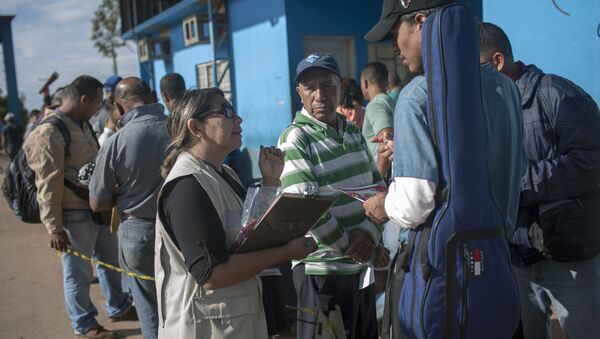 Refugiados venezolanos en Pacaraima, Brasil - Sputnik Mundo