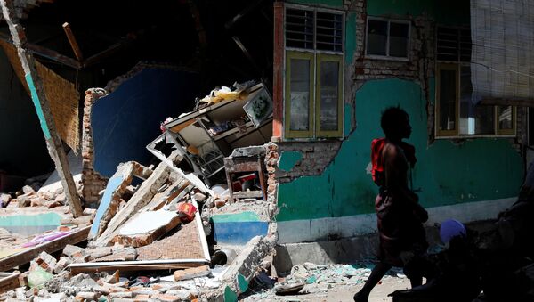 La isla de Lombok de Indonesia tras el terremoto - Sputnik Mundo