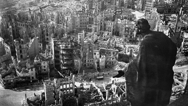 La ciudad de Dresde (Alemania) a finales de 1945 - Sputnik Mundo