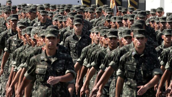 Soldados de las Fuerzas Armadas de Brasil - Sputnik Mundo