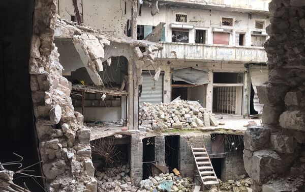 Ruinas de la ciudad de Alepo, Siria - Sputnik Mundo