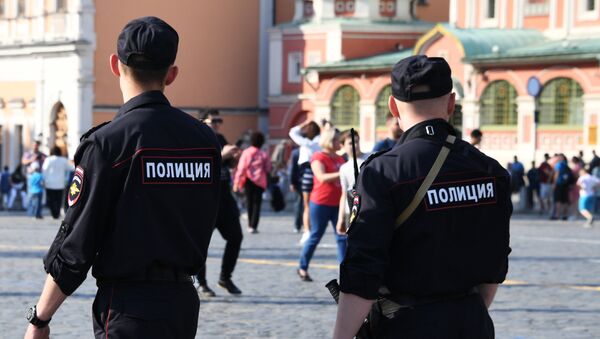 Policías de Moscú (Archivo) - Sputnik Mundo