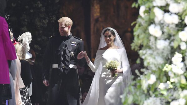 La boda de Meghan Markle y el príncipe Enrique (archivo) - Sputnik Mundo