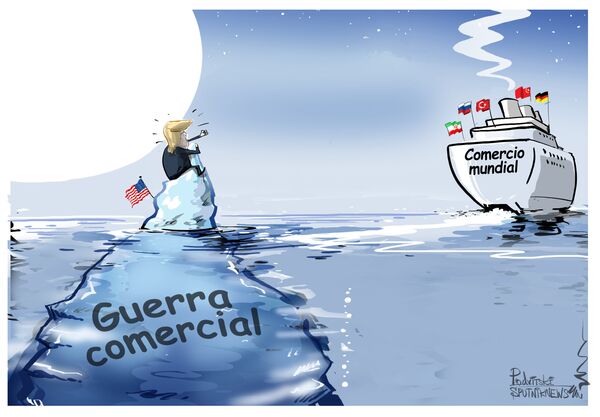 ¡Espérenme! A Trump se le escapa el barco ¡Espérenme! A Trump se le escapa el barco - Sputnik Mundo