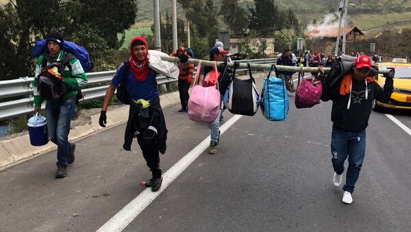Migrantes venezolanos - Sputnik Mundo