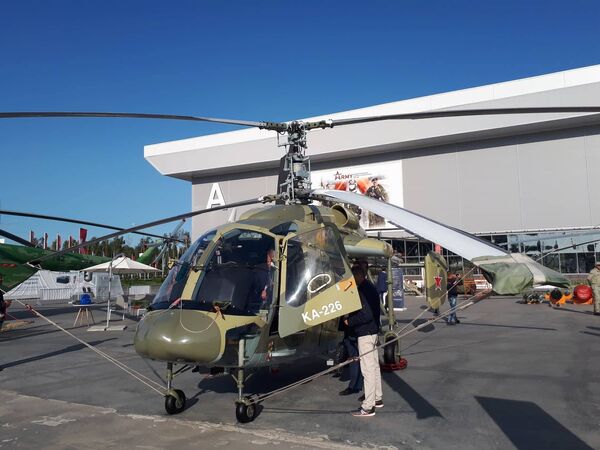 El helicóptero Ka-226.80 es una modificación del pequeño y económico Ka-226 diseñado especialmente para las necesidades de la Defensa - Sputnik Mundo