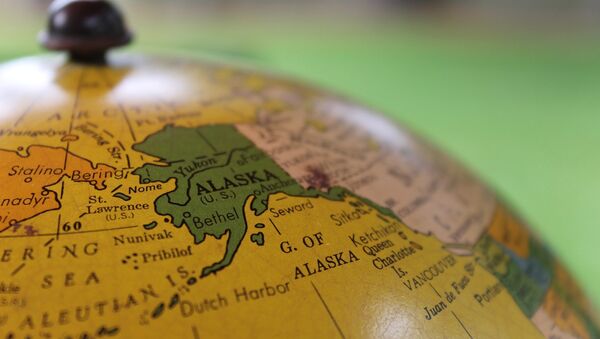 El mapa de Alaska - Sputnik Mundo