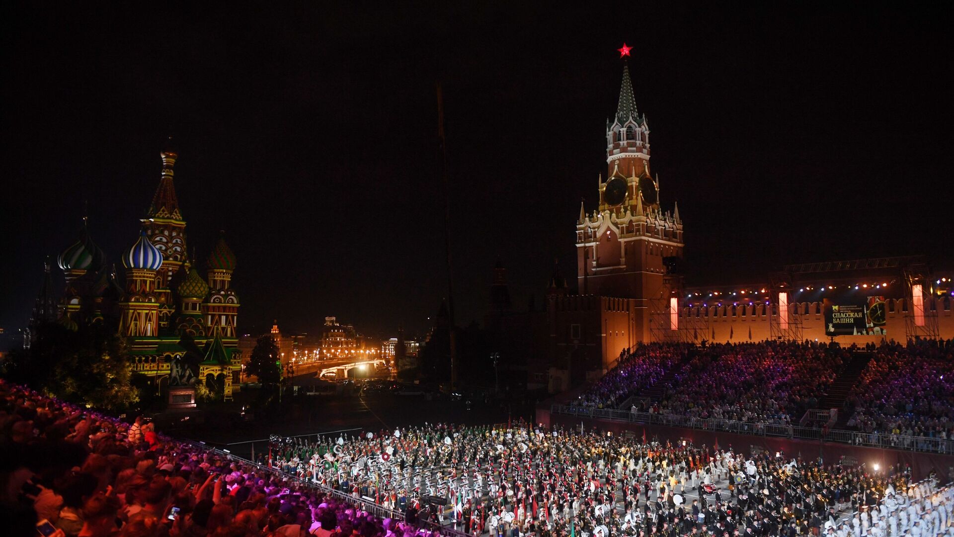 Así culminó el Festival Internacional de Música Militar Torre Spásskaya - Sputnik Mundo, 1920, 03.08.2021