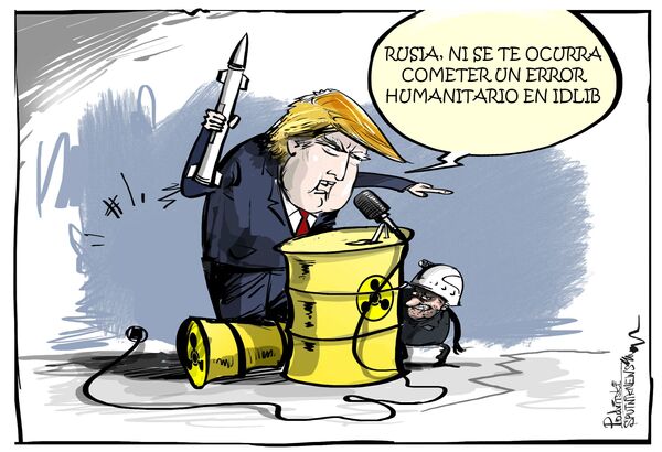 La paja en el ojo ajeno: Trump advierte a Moscú de un error humanitario en Siria La paja en el ojo ajeno: Trump advierte a Moscú de un error humanitario en Siria - Sputnik Mundo