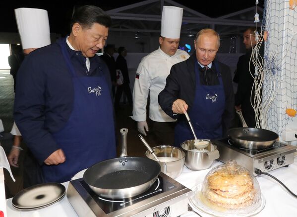 El Foro Económico Oriental, sin corbata: caviar y hospitalidad rusa - Sputnik Mundo
