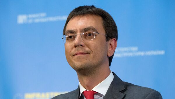 Vladímir Omelián, ministro de Infraestructura de Ucrania - Sputnik Mundo