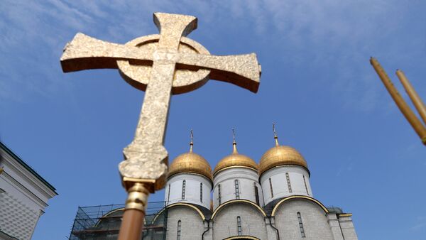 Una iglesia ortodoxa (imagen referencial) - Sputnik Mundo